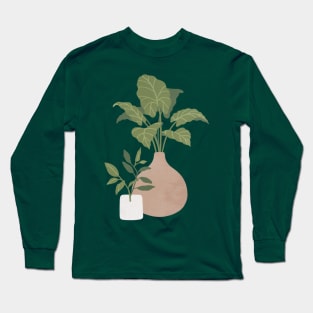 Potted Plant Duo B Long Sleeve T-Shirt